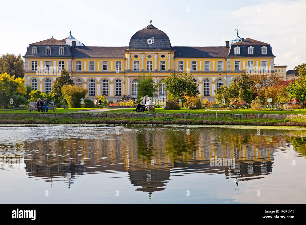 Poppelsdorf Castle, Bonn, North Rhine-Westphalia, Germany Stock Photo