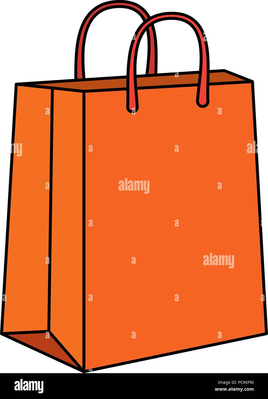 shopping bag isolated icon Stock Vector Image & Art - Alamy