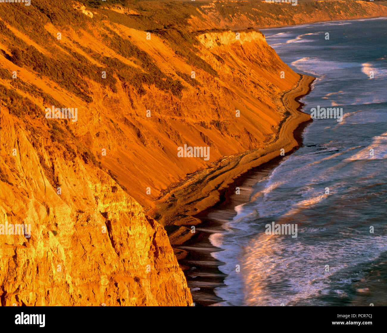 Cliffs, Palomarin Beach, Wildcat Beach Trail, Point Reyes National ...