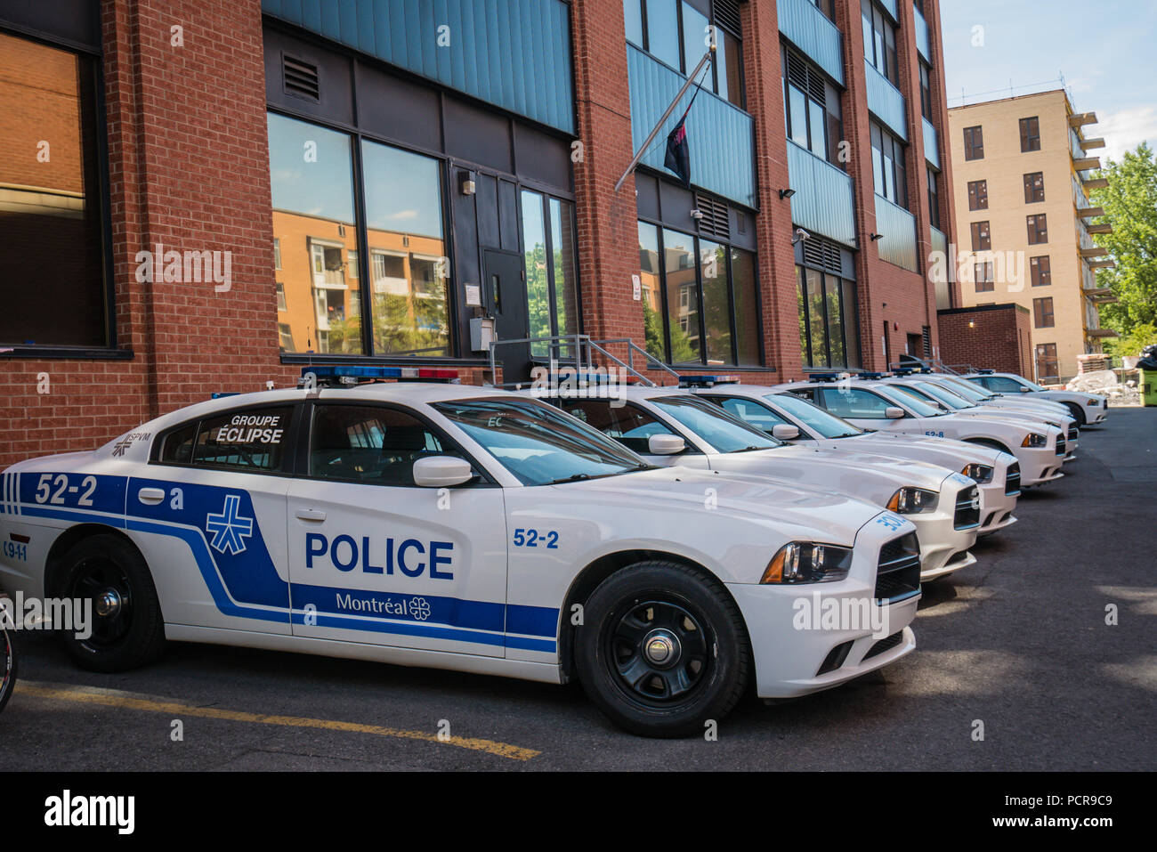 police car montreal canada Stock Photo Alamy