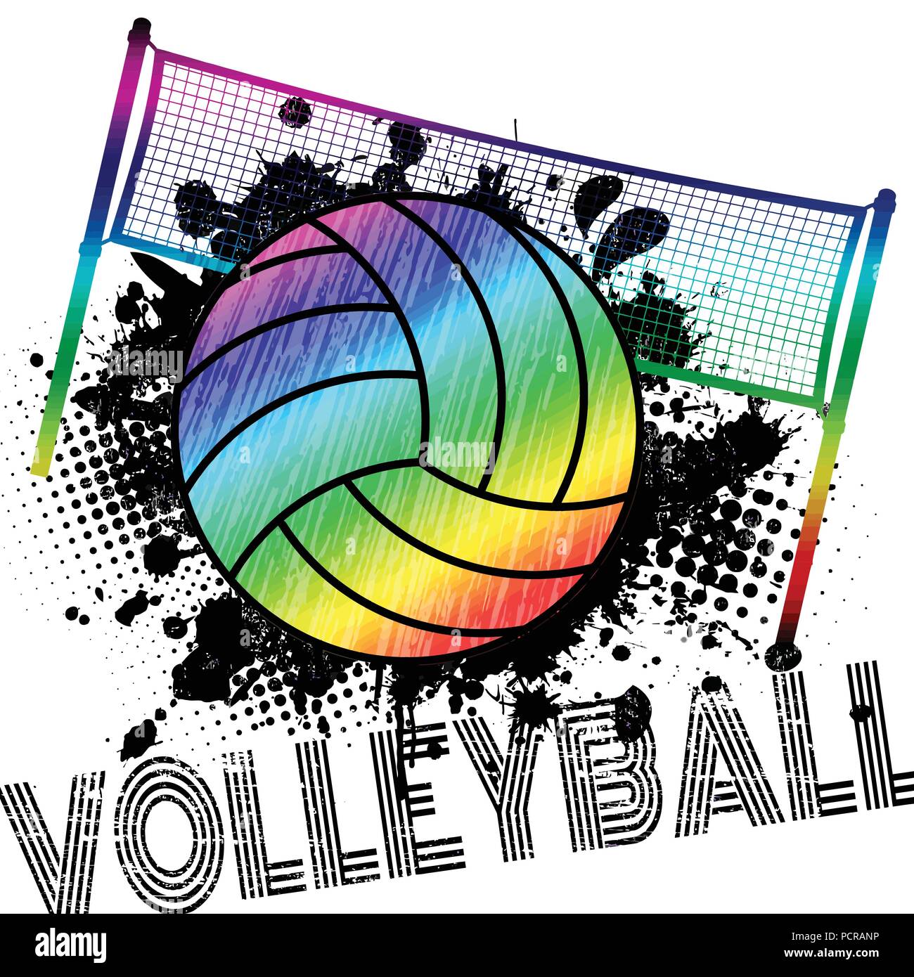 colorful volleyball ball backgrounds