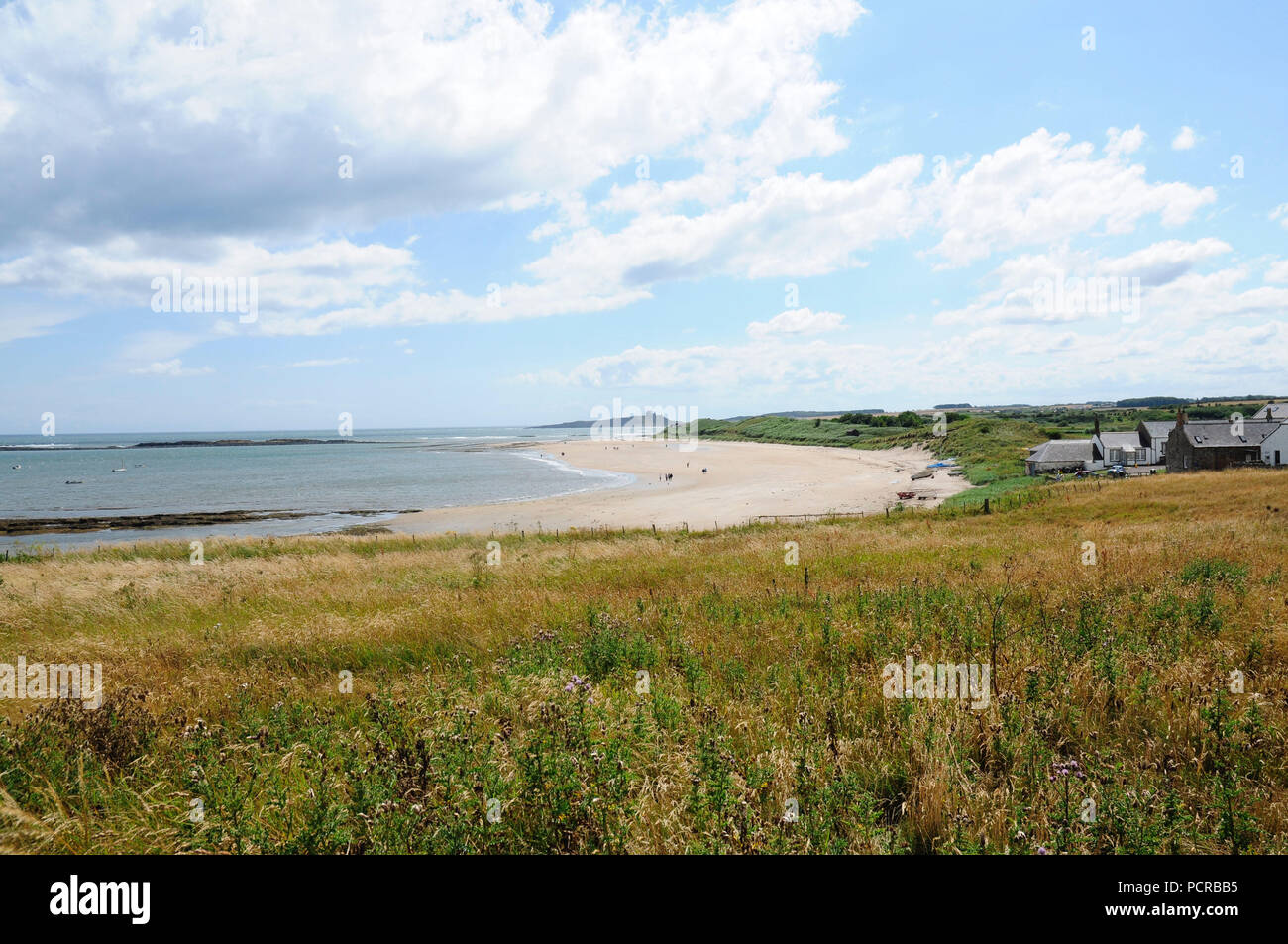 Low Newton by the Sea on the Northumberland Coast Path in Northumbria Stock Photo Alamy