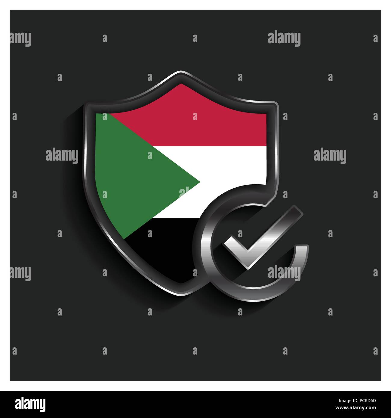 Sudan Flag design vector Stock Vector Image & Art - Alamy