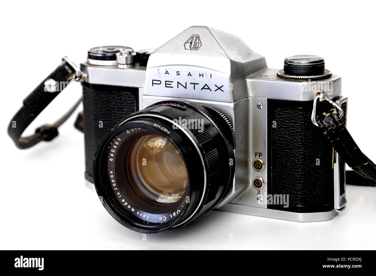 Pentax S3 35mm film camera 1963 Stock Photo