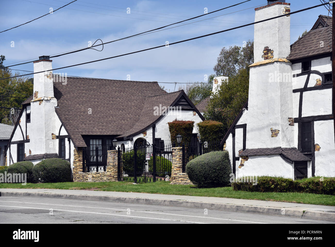 The Snow White Cottages At 2906 Griffith Park Blvd In Los Angeles