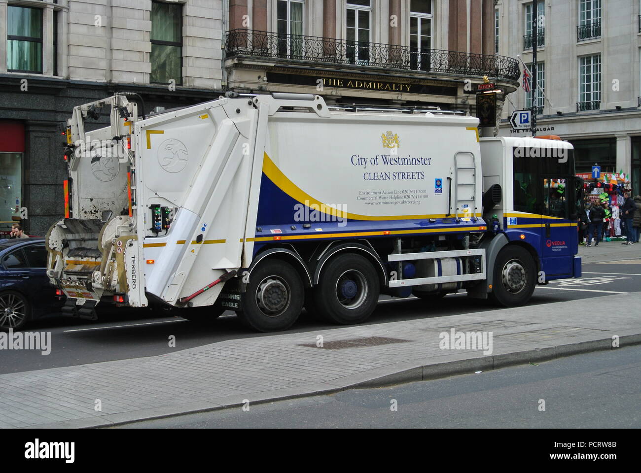 Mercedes Benz Econic Refuse Lorry Owned By City Of Westminster