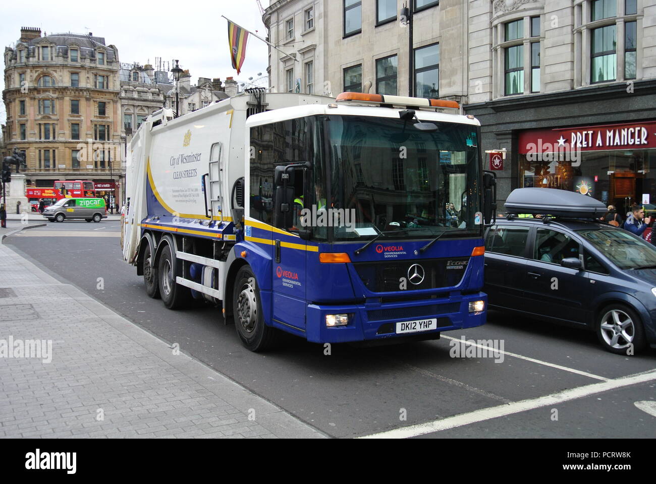 Mercedes Benz Econic Refuse Lorry Owned By City Of Westminster