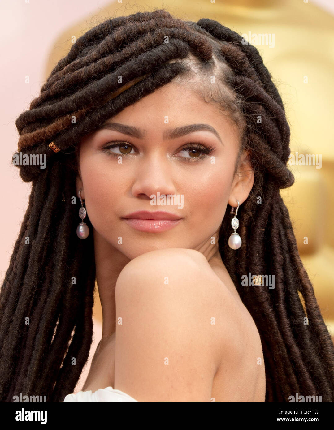 HOLLYWOOD, CA - FEBRUARY 22: Zendaya attendst the 87th Annual Academy