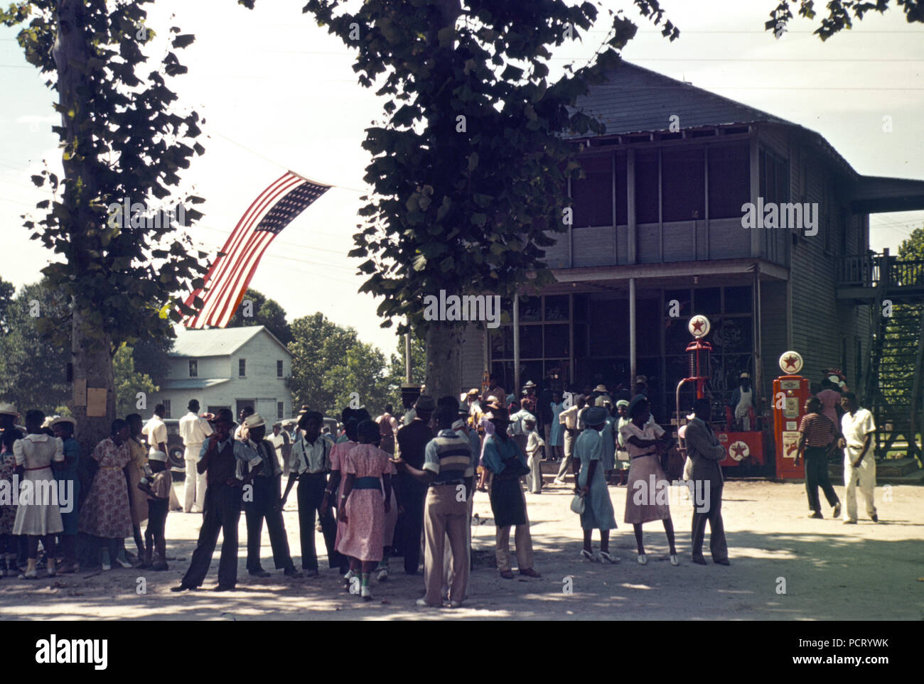 4th of July celebration, St. Helena Island, S.C. July 1939 Stock Photo