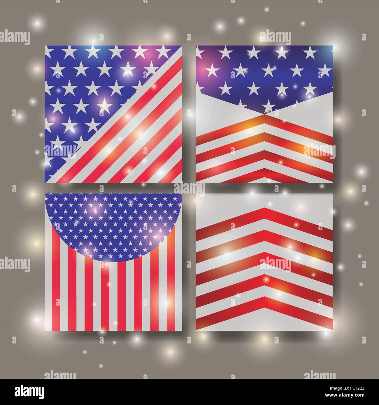 united states of america flags Stock Vector Image & Art - Alamy