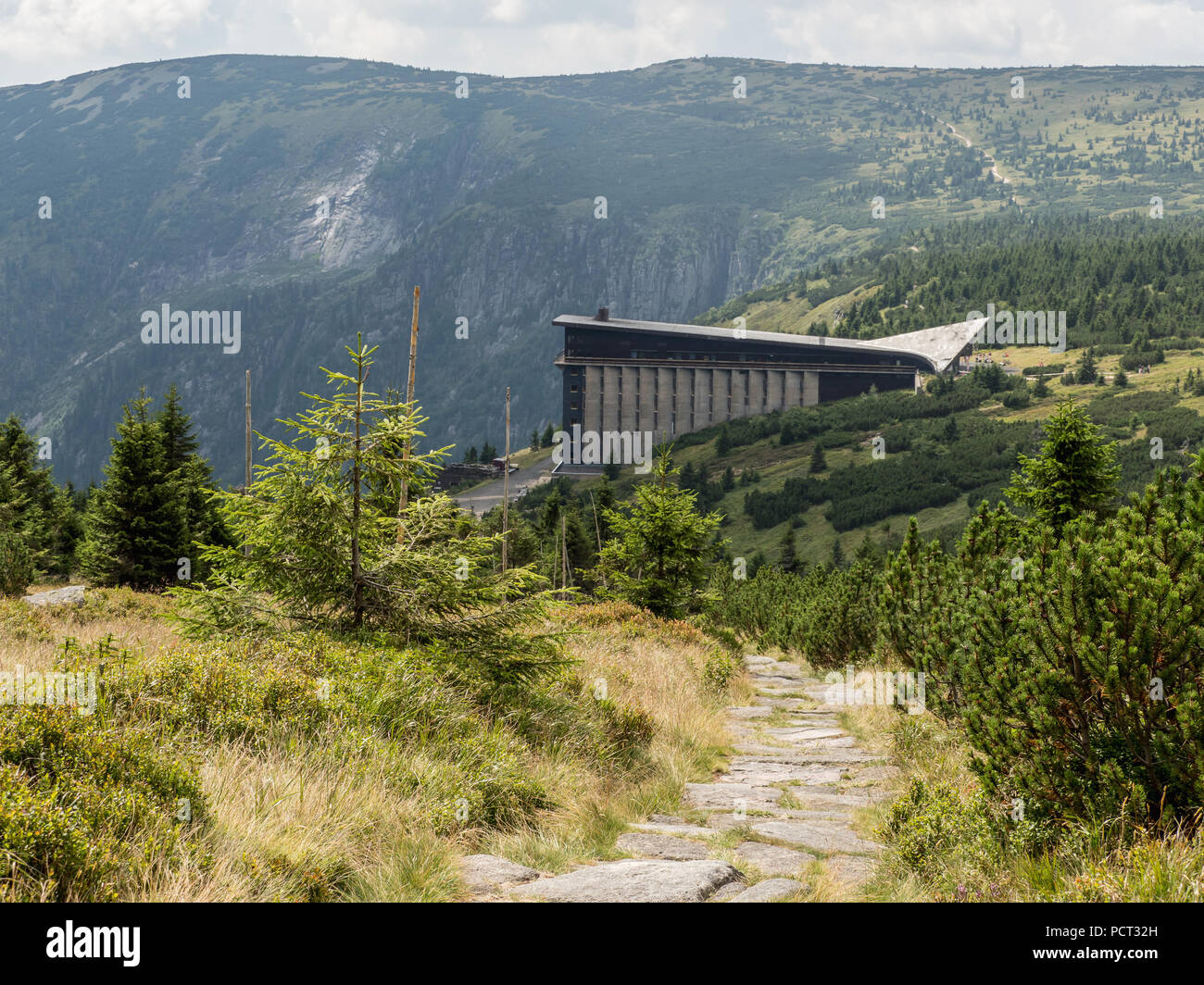 aerial-view-of-labska-bouda-in-krkonose-mountain-in-the-czech-republic