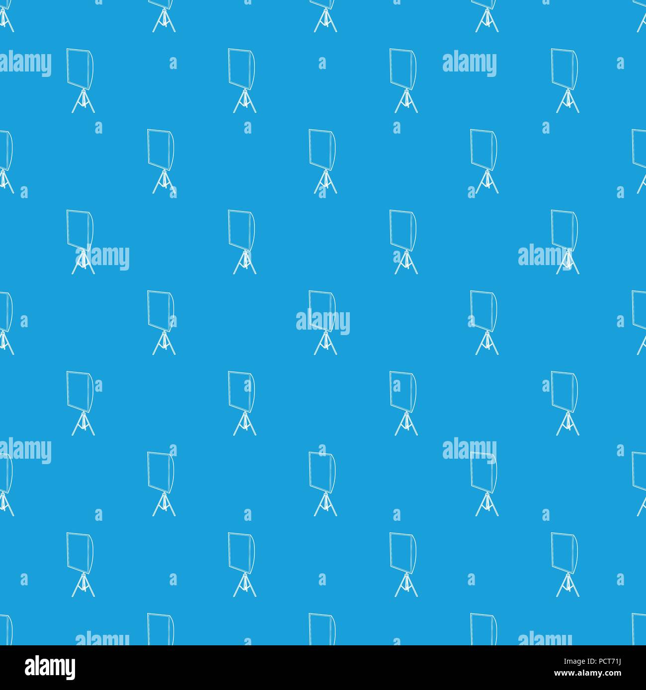 Softbox pattern vector seamless blue Stock Vector