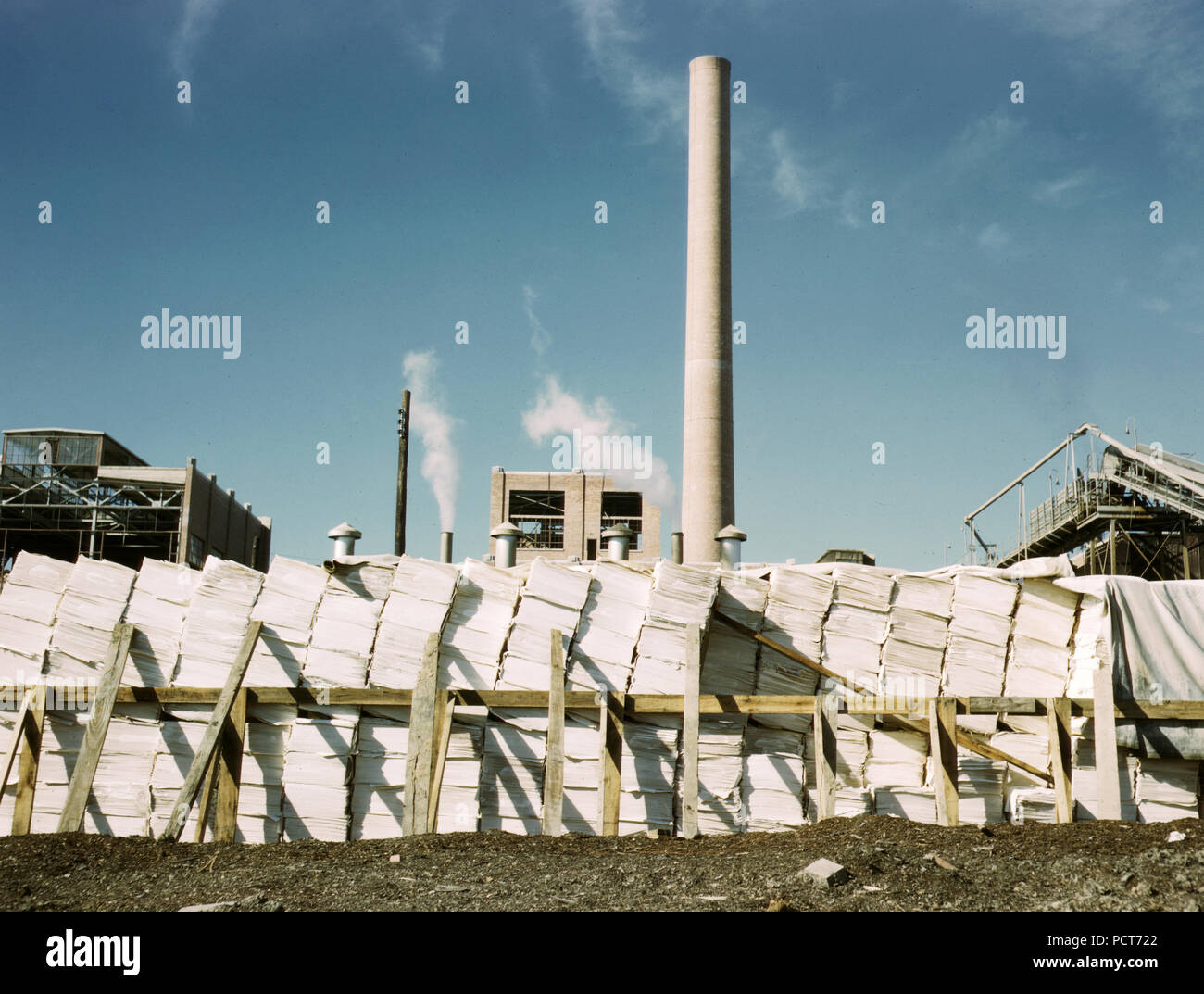 Southland Paper mill, Kraft (chemical) pulp used in making newsprint