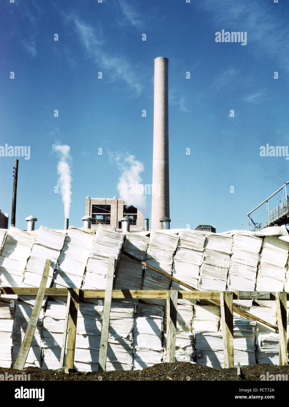 Southland Paper mill, Kraft (chemical) pulp used in making newsprint