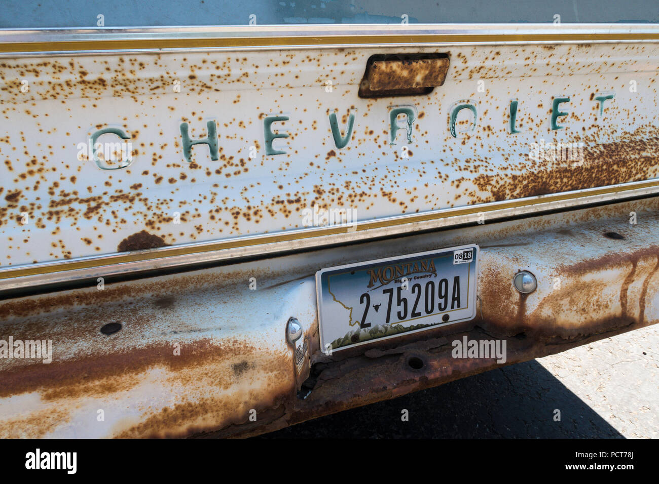 Old truck license plate hi-res stock photography and images - Alamy