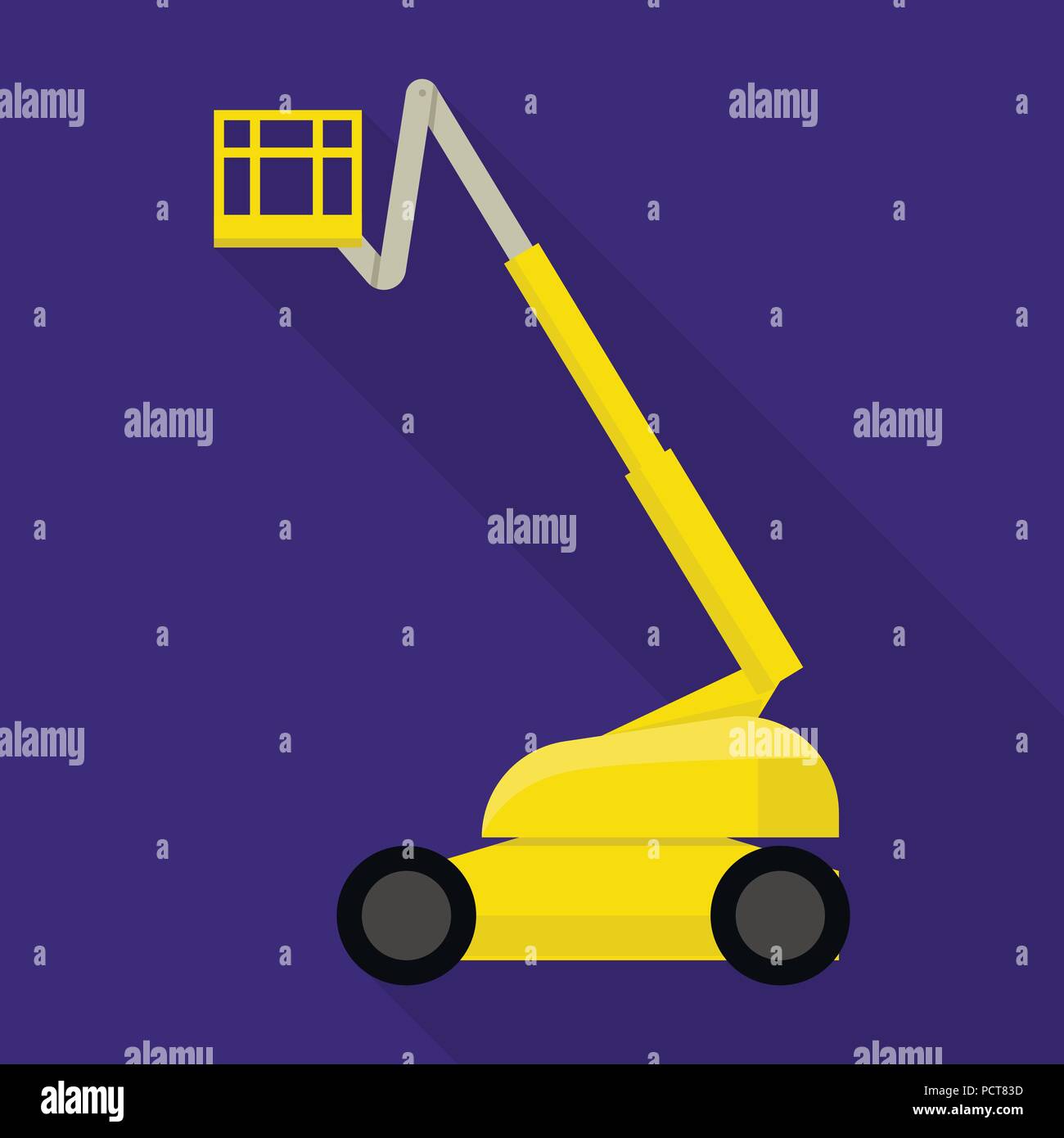 Loading hoist arm Stock Vector Images Alamy