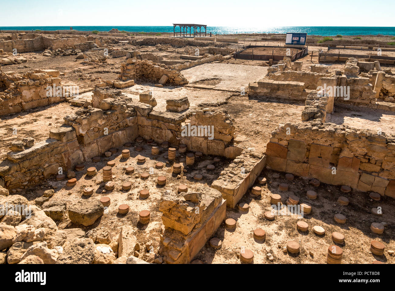 Paphos archaeological park ruins hi-res stock photography and images ...