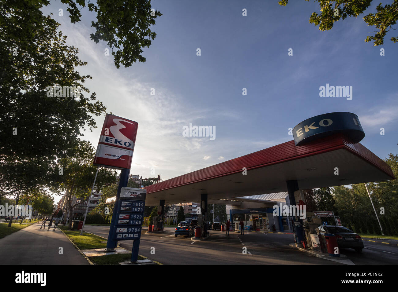 Eko gasoline station hi-res stock photography and images - Alamy