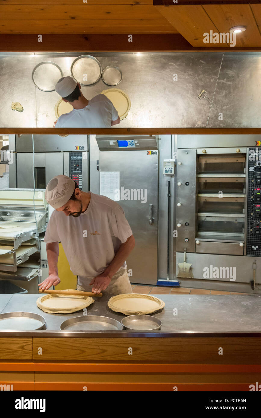 In the bakery of the Bread Museum La Maison du Blé et du Pain Museum,  Echallens near Lausanne, Canton of Vaud, Western Switzerland, Switzerland  Stock Photo - Alamy