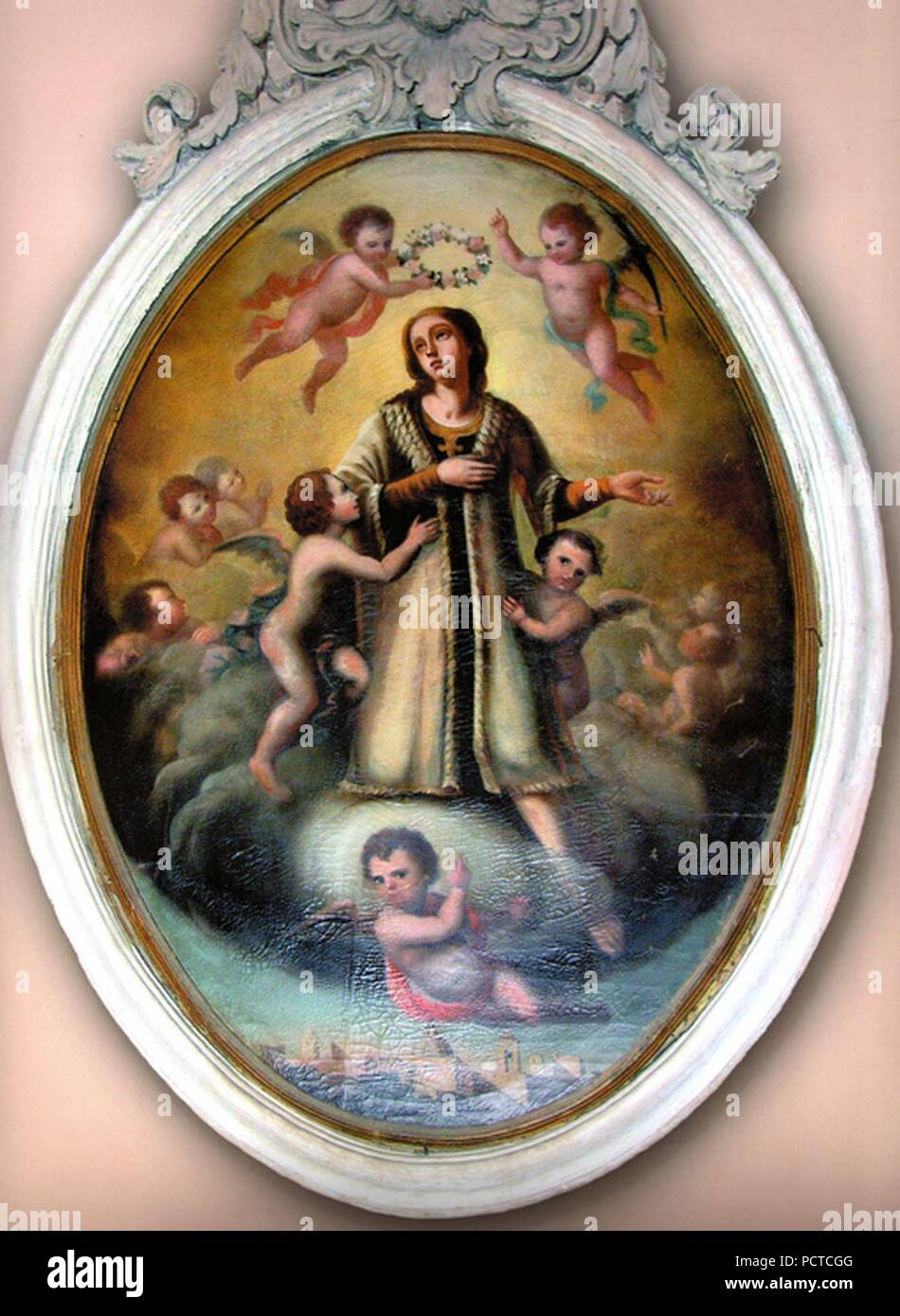 Alliste. Gloria di San Quintino Stock Photo Alamy