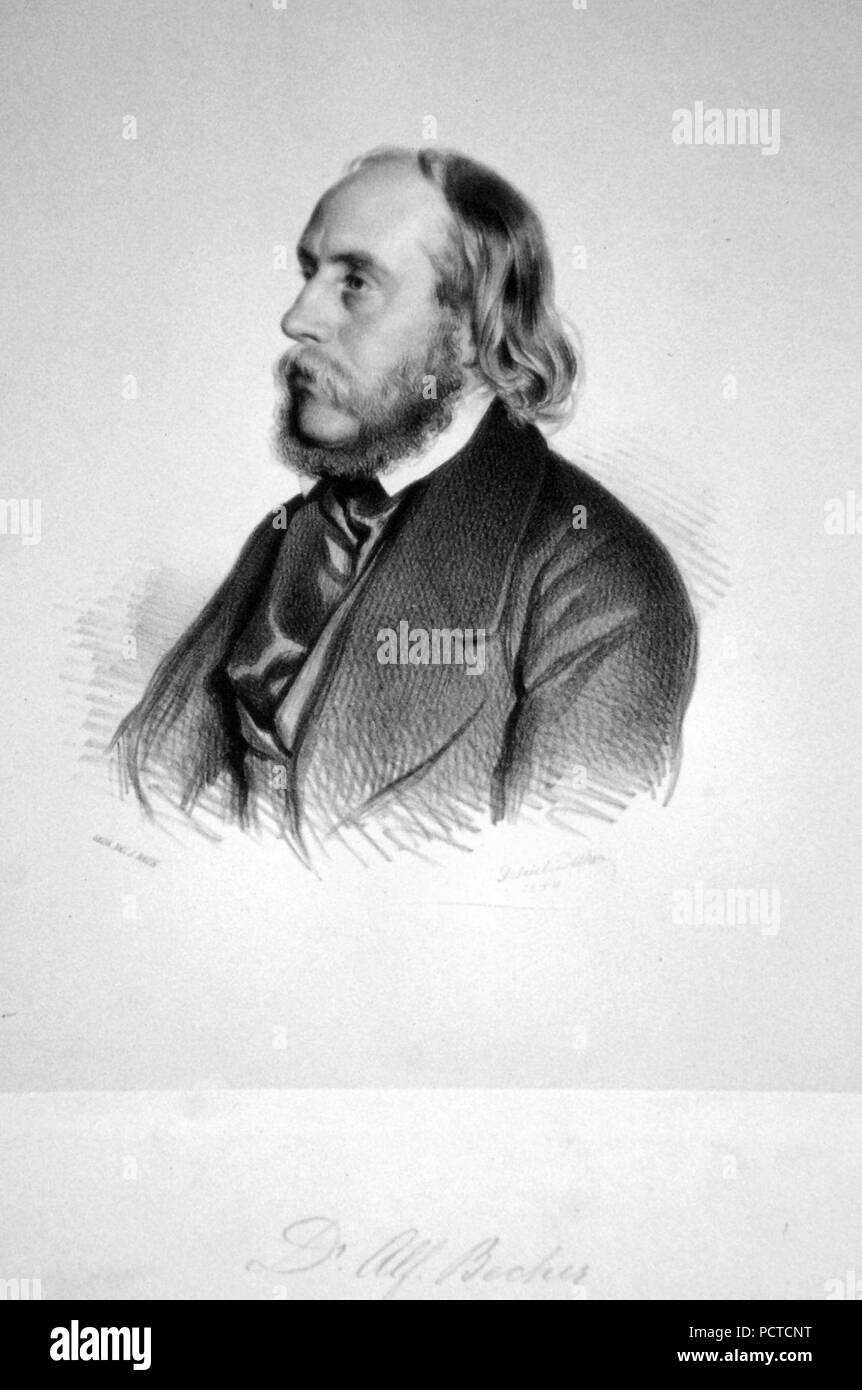 Alfred Julius Becher Stock Photo Alamy