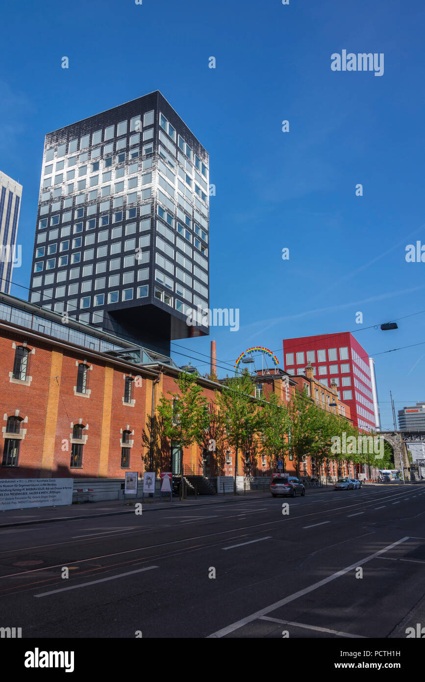 Löwenbräu Brewery and Migros Museum of Contemporary Art, Limmatstrasse