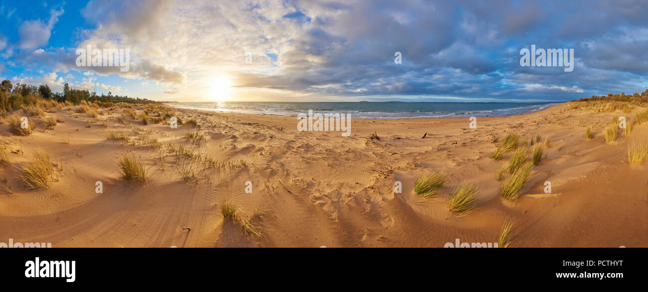 Beach, landscape in spring on Phillip Island, Melbourne, Victoria, Australia, Oceania Stock Photo