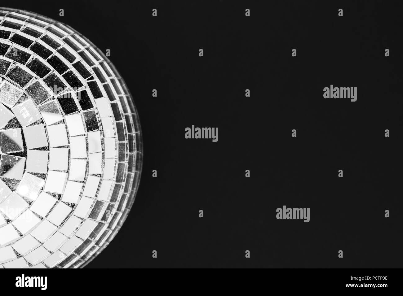 Disco ball background Black and White Stock Photos & Images Alamy