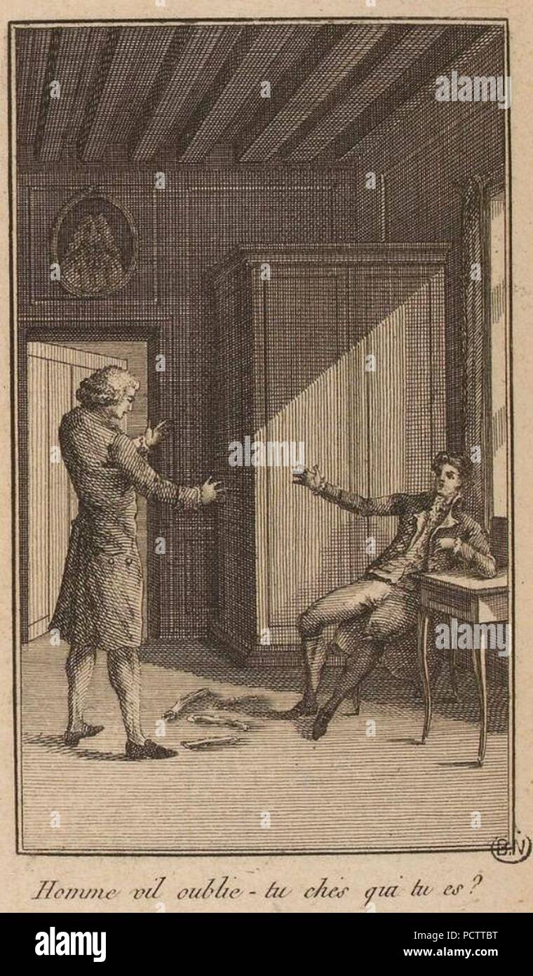 Aline et Valcour T4part7p88 Stock Photo Alamy