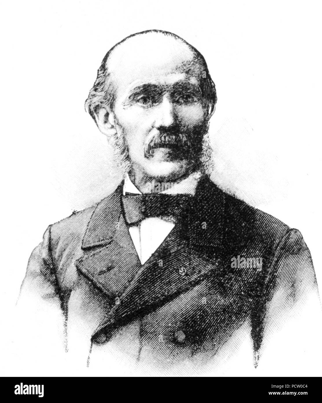 Alphonse Milne-Edwards. Stock Photo