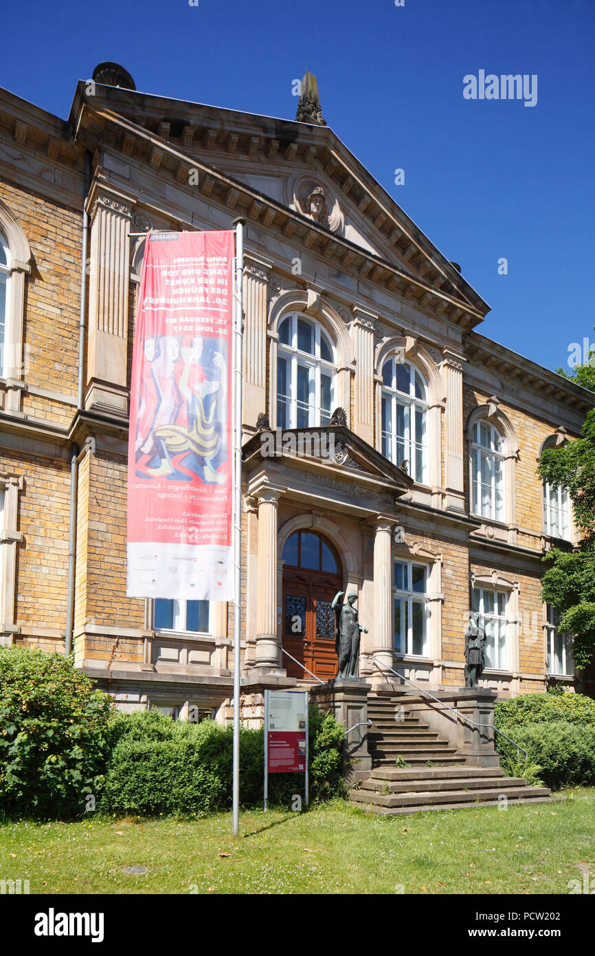 Felix Nussbaum House, Cultural History Museum, Osnabrück, Lower Saxony, Osnabrück, Germany, Europe Stock Photo