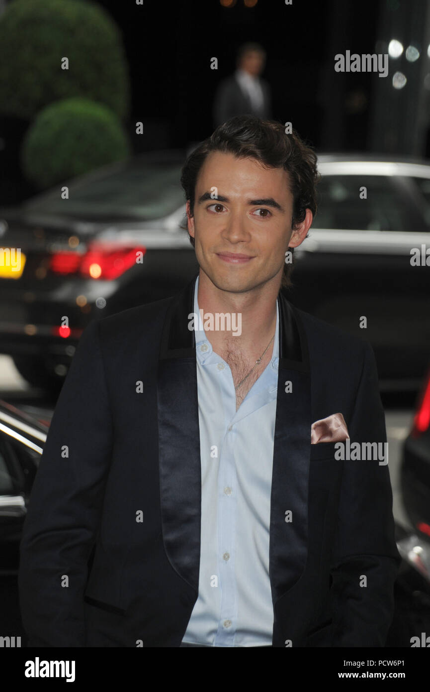 NEW YORK, NY - JULY 15: Jamie Blackley attends The Cinema Society with ...