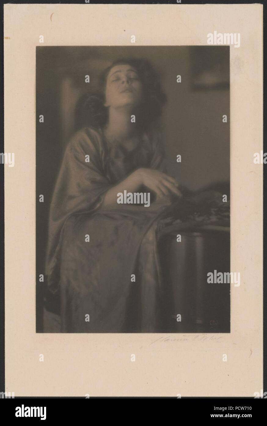 Alla Nazimova, New York, 1919 - CHW. Stock Photo