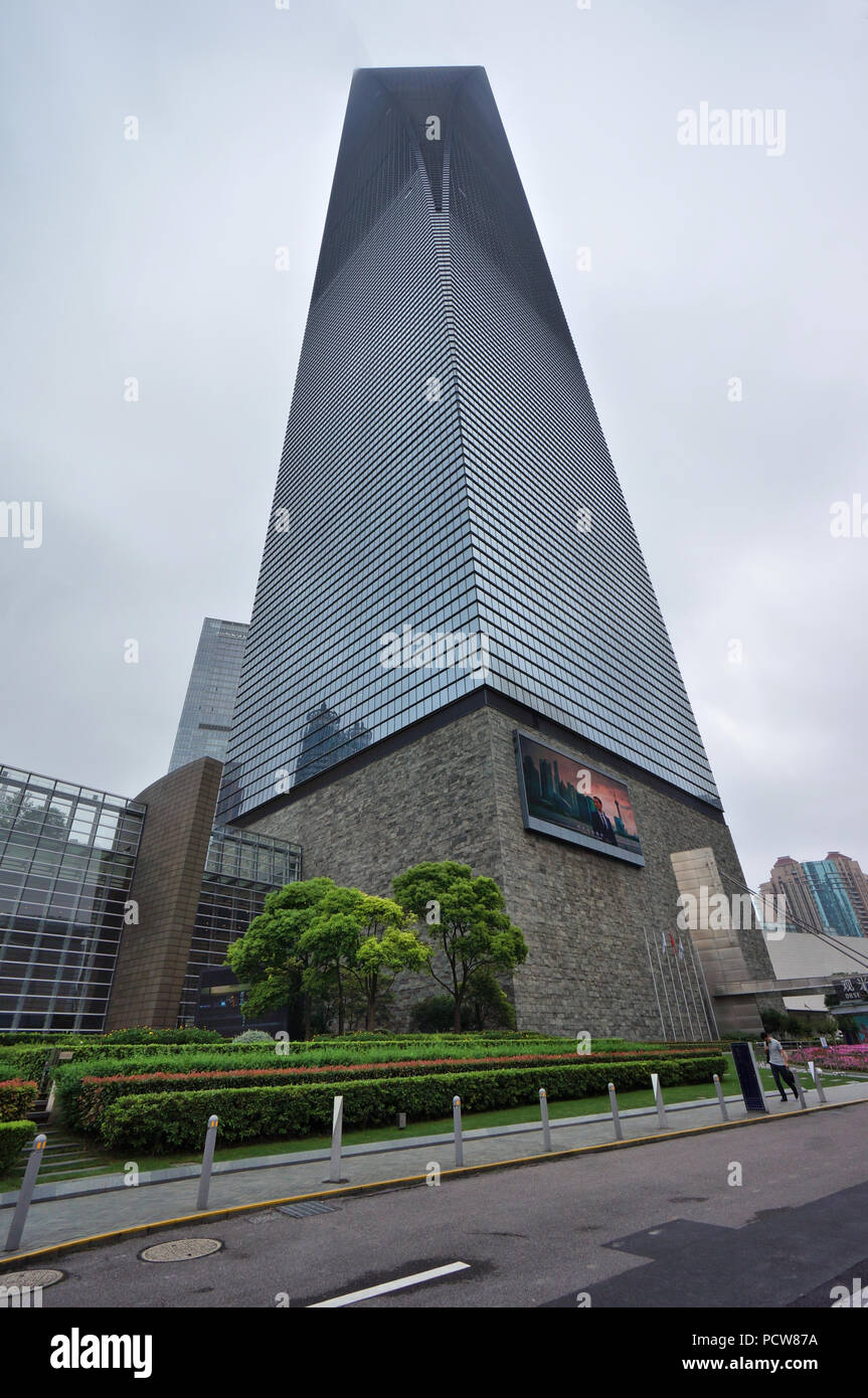 Shanghai World Financial Center Building, China Stock Photo