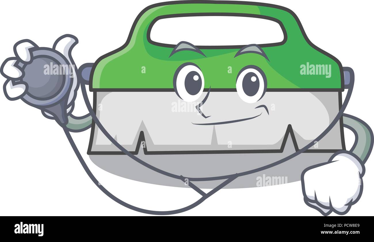 Doctor scrub brush character cartoon Stock Vector Image & Art Alamy