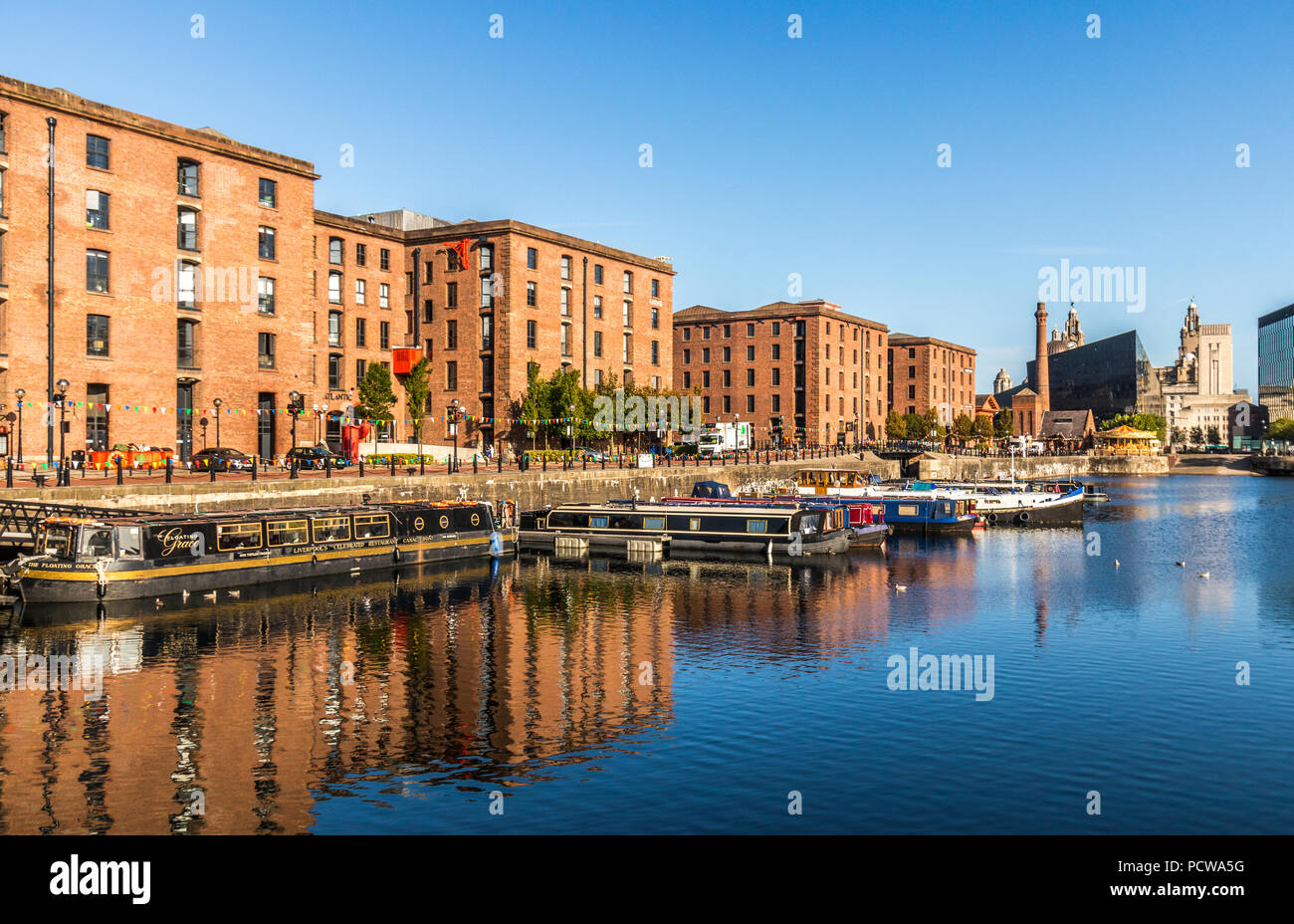 Albert Docks Liverpool Lancashire United Kingdom Stock Photo
