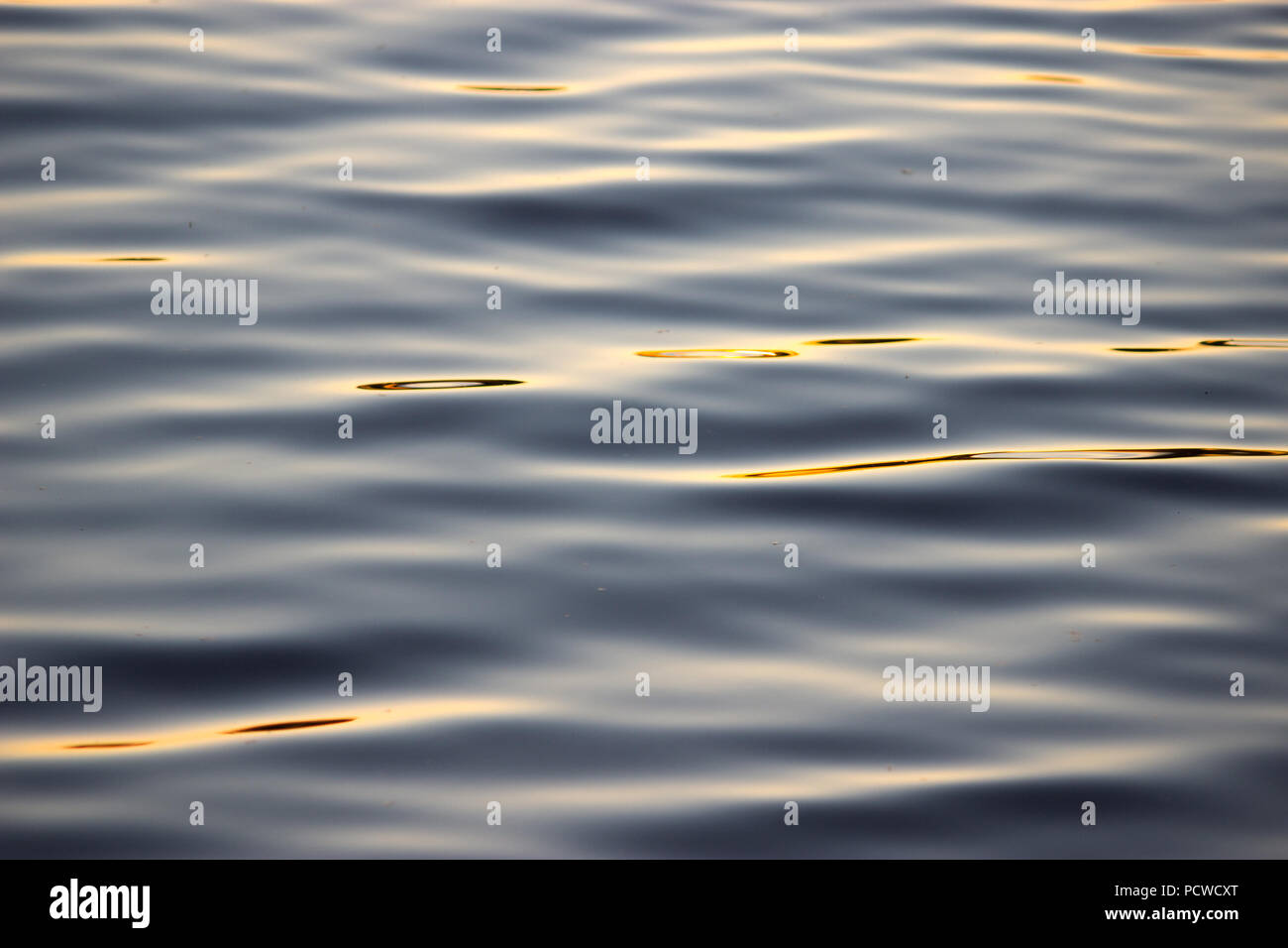 River Bank Ripples Isolated close-up of ripples on the surface of the river Stock Photo ...