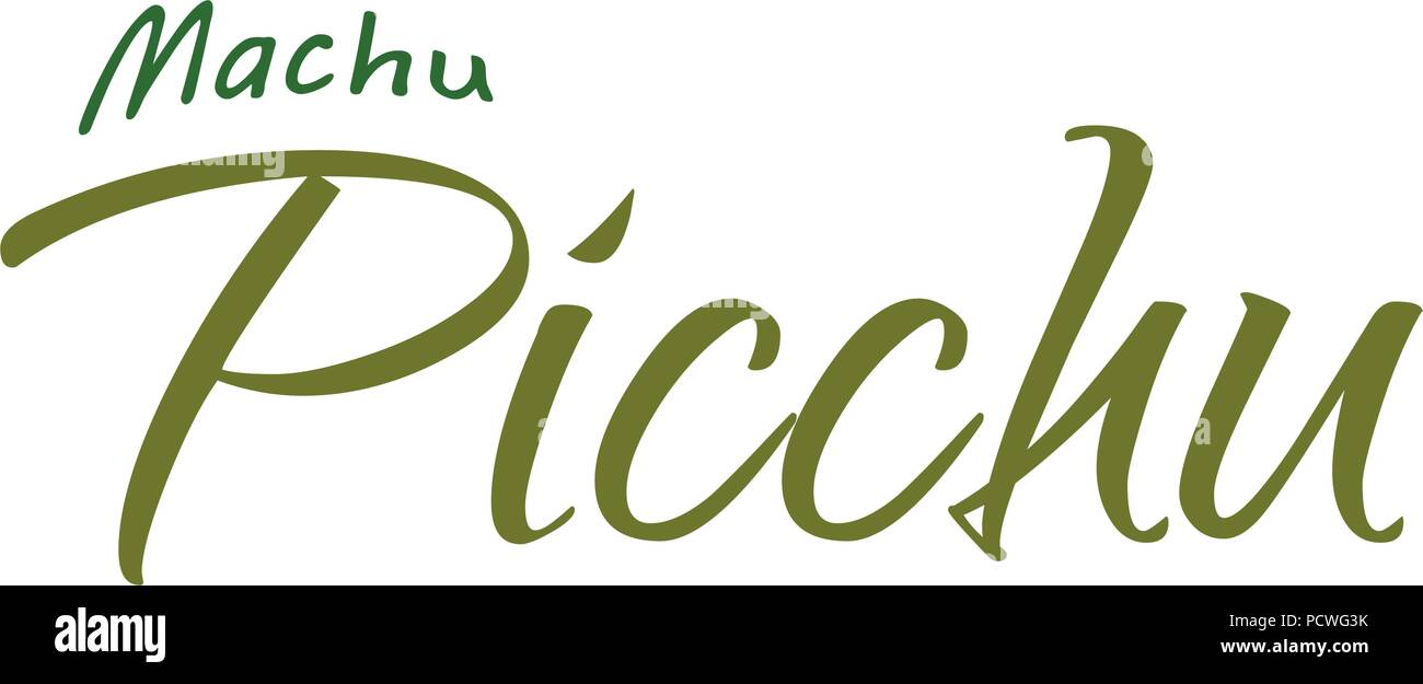 Machu picchu background Stock Vector