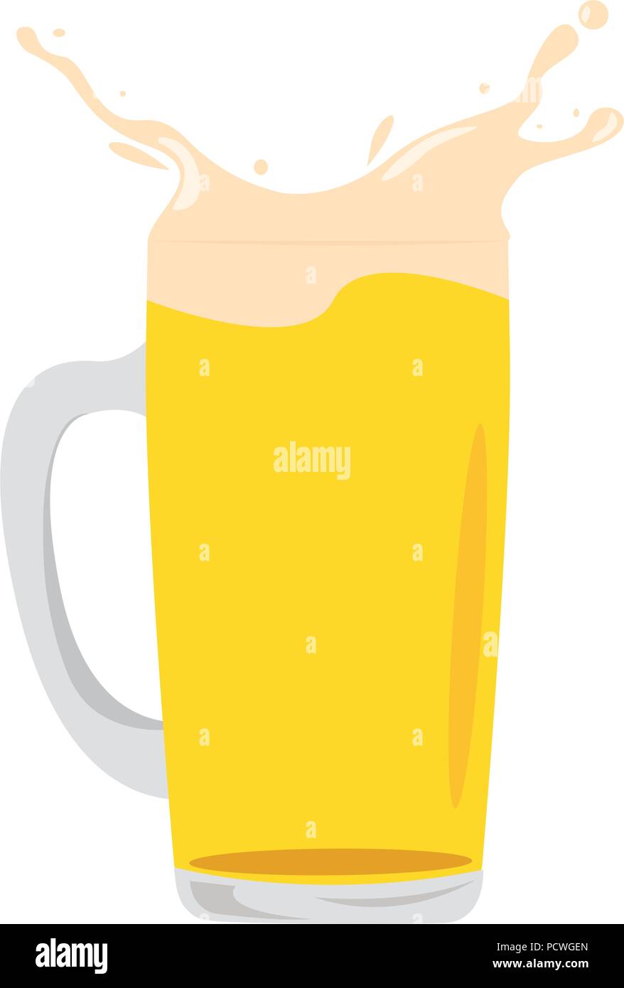 Abstract delicious beer Stock Vector