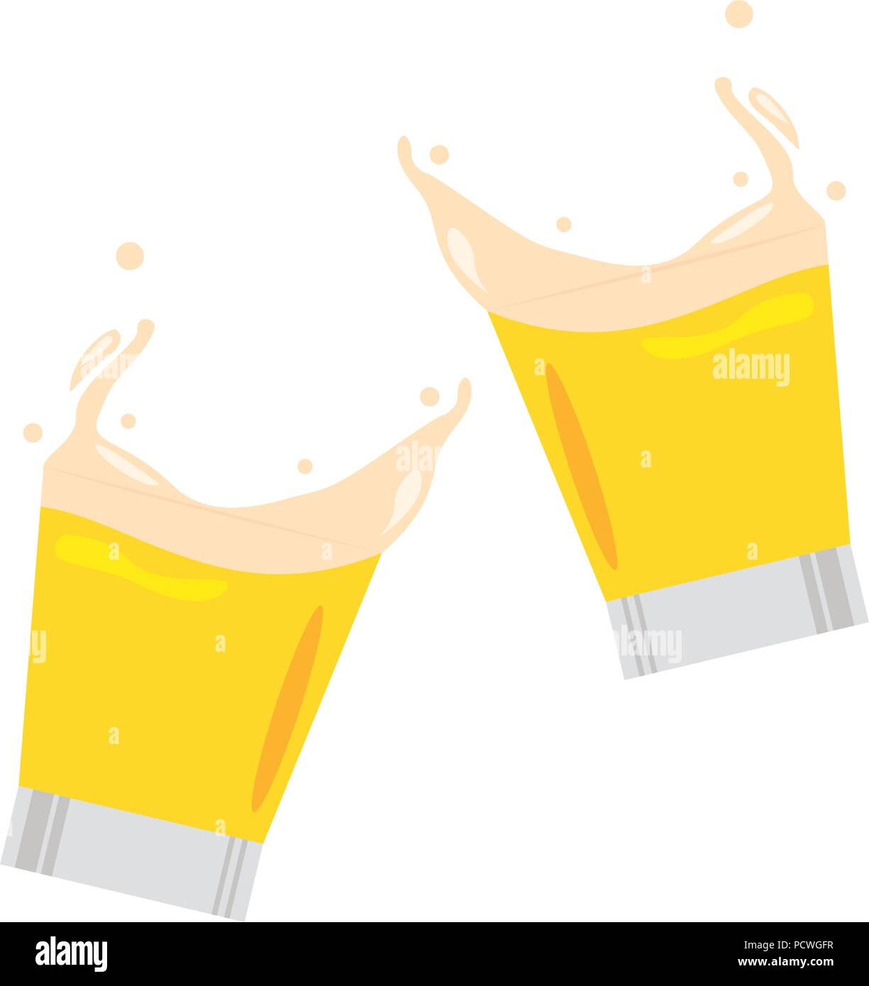 Abstract delicious beer Stock Vector