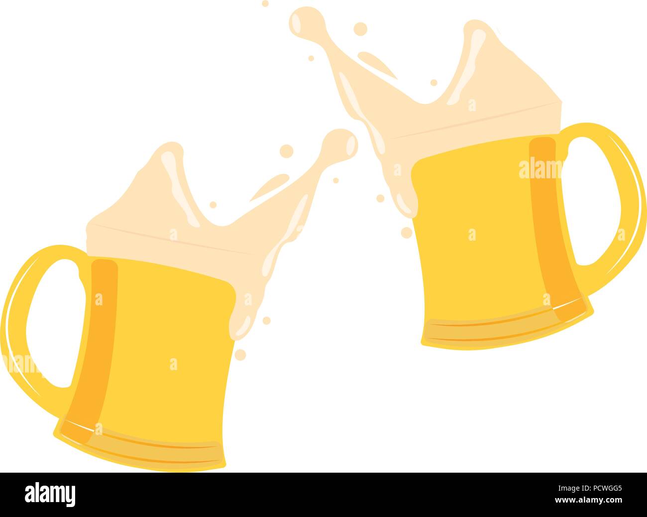 Abstract delicious beer Stock Vector