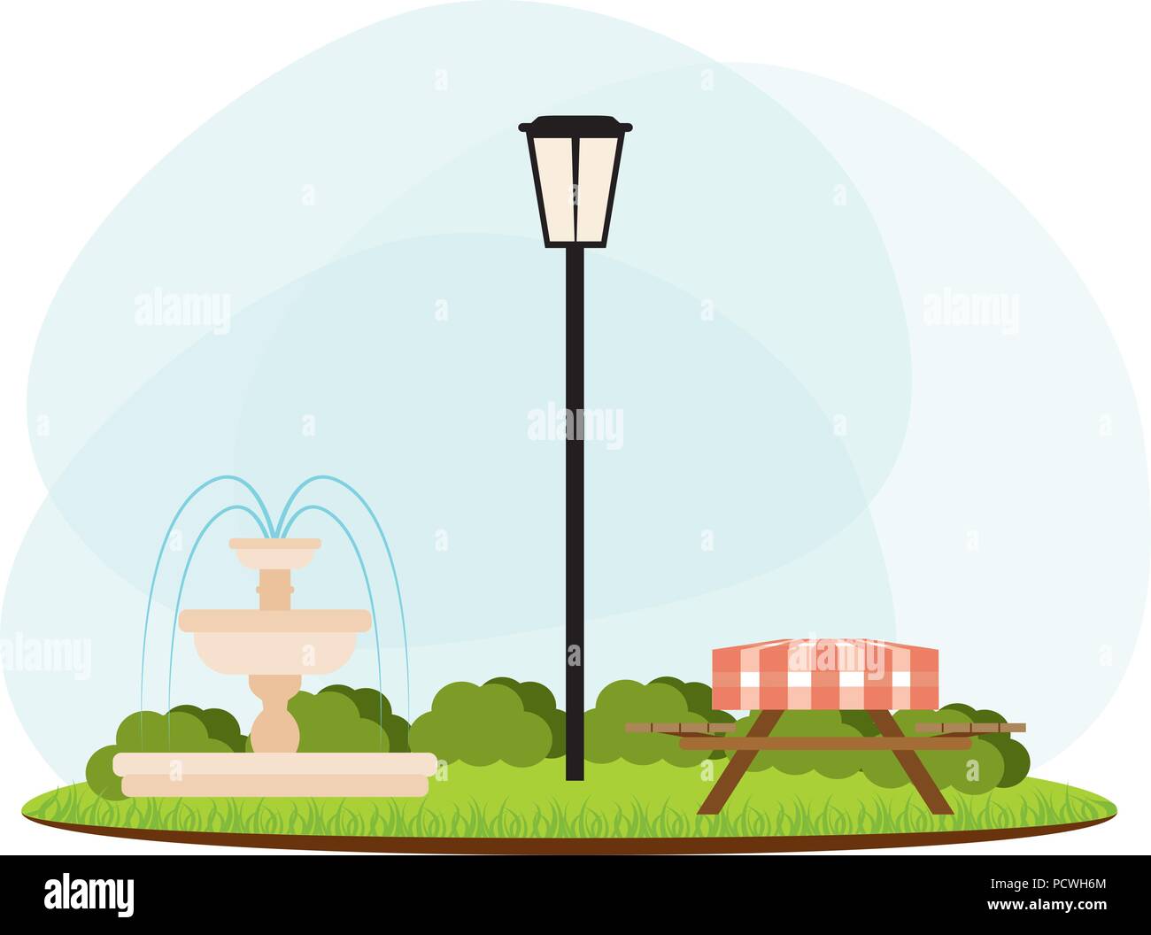 abstract landscape park Stock Vector Image & Art - Alamy