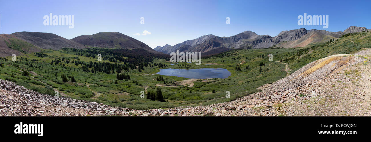 Camping trip at North Fork Reservoir Stock Photo Alamy