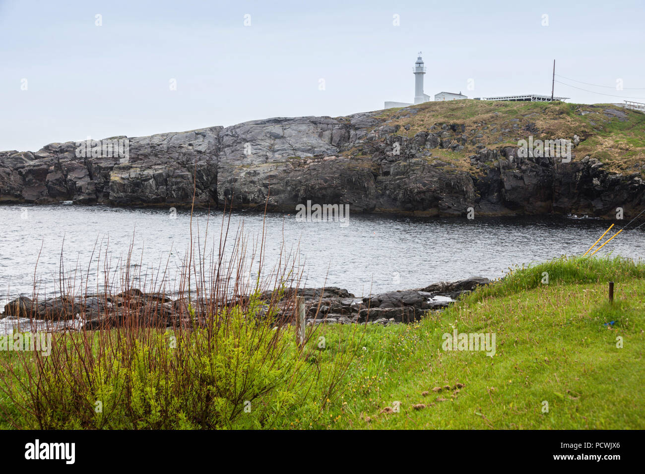 Channel Head Lighthouse in ChannelPort aux Basques, Newfoundland. St