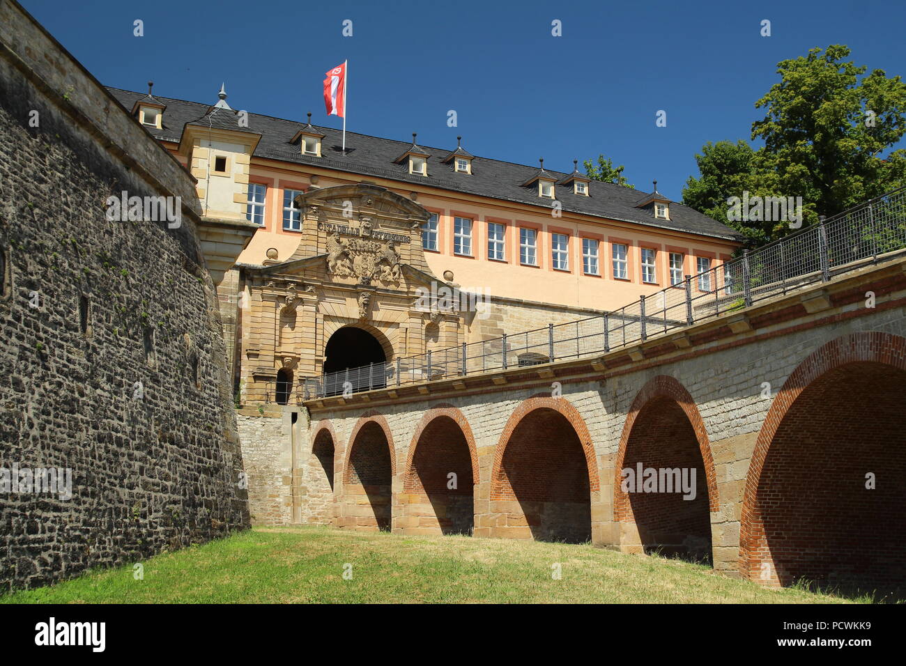Citadel Petersberg. Erfurt. Germany. Stock Photo