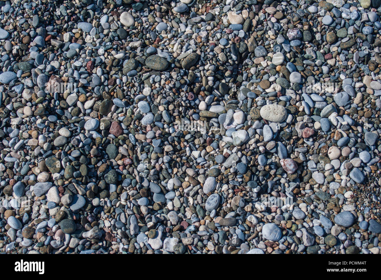 Stone and sand desert. Nature pattern Stock Photo