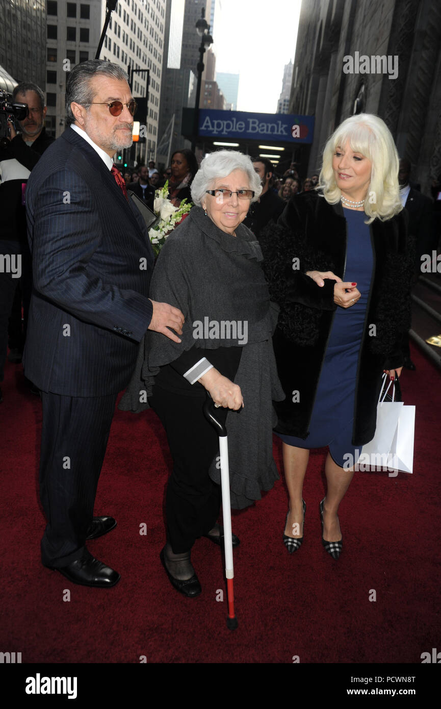 NEW YORK, NY DECEMBER 11 Lady Gaga's grandmother Angelina Calderone