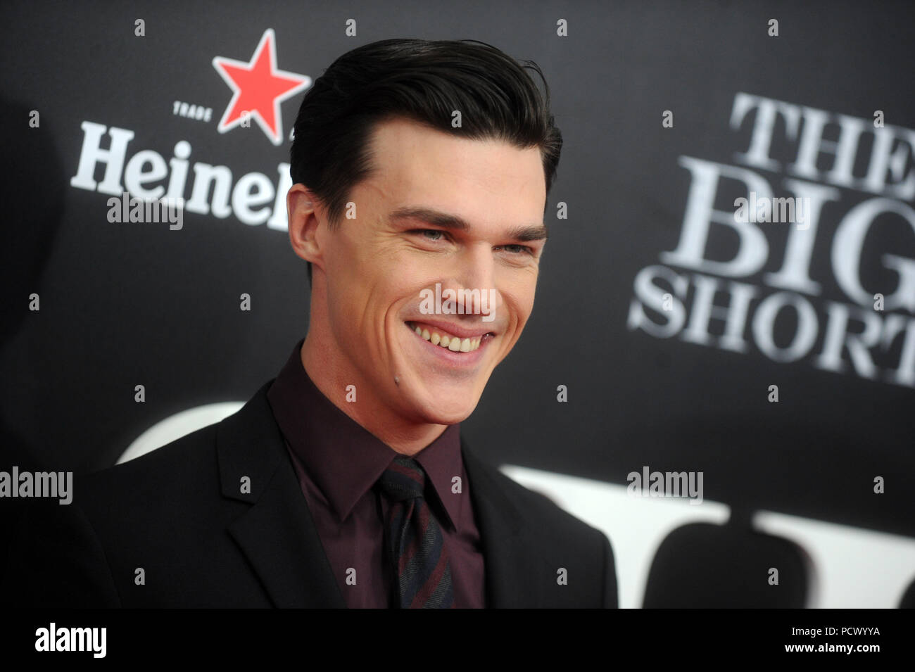 NEW YORK, NY NOVEMBER 23 Finn Wittrock attends the 'The Big Short