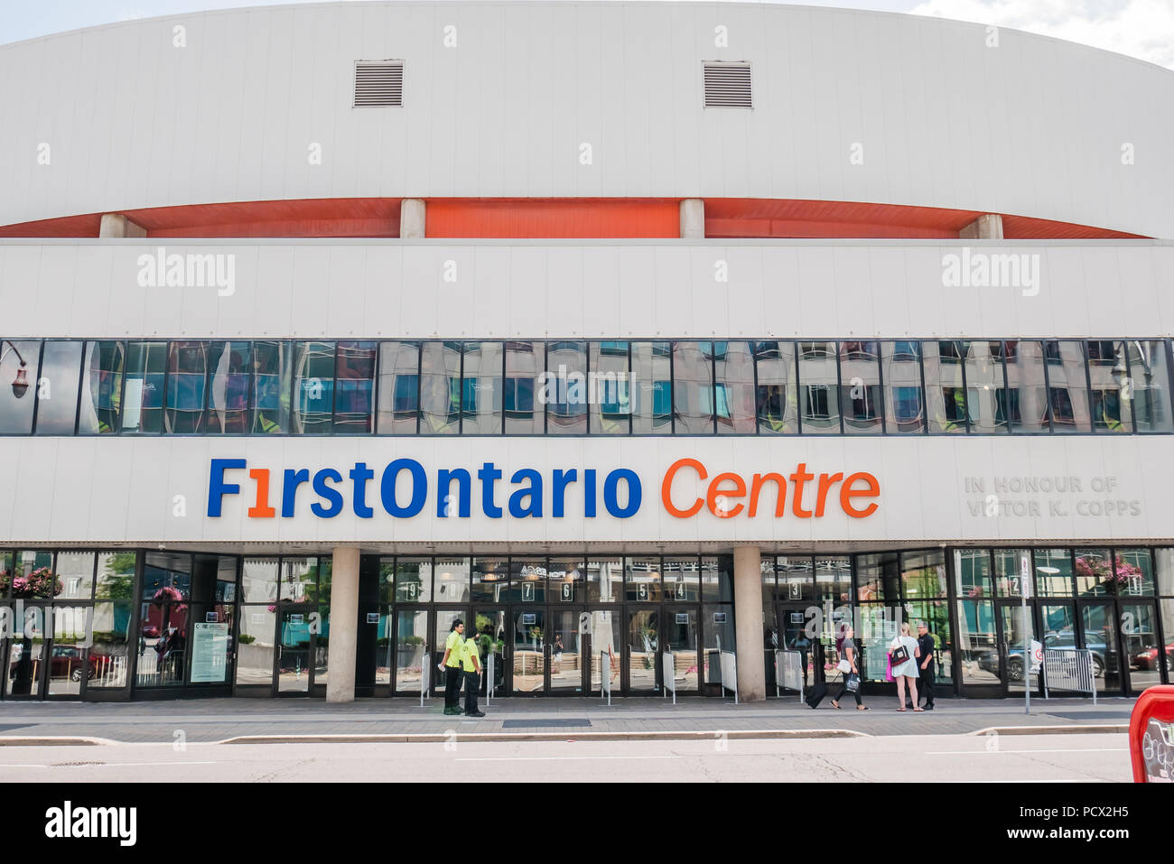 first ontario centre sports stadium hamilton ontario canada Stock Photo