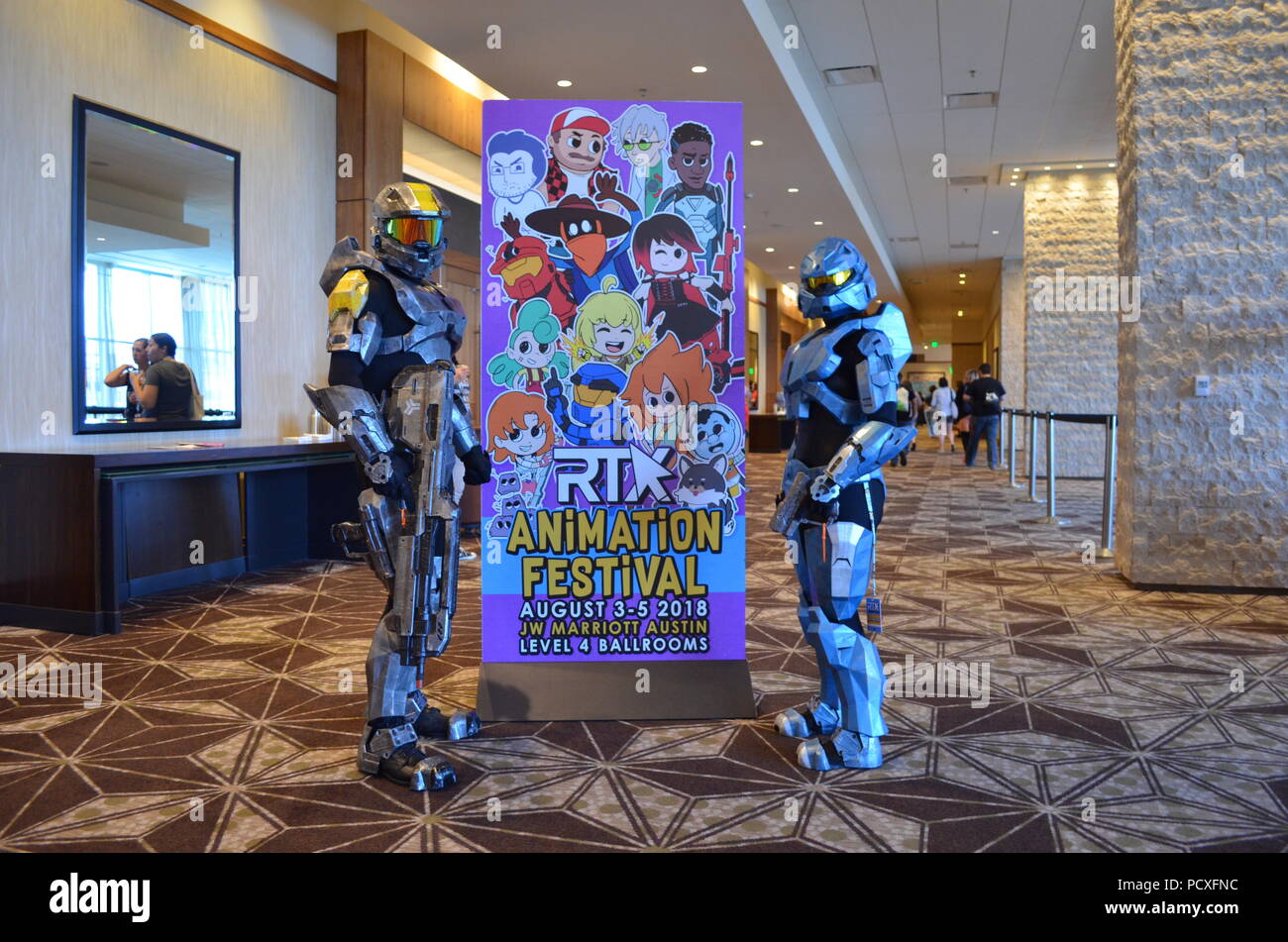 Austin, Texas, USA - Cosplayer Luke as a character from Fallout. Tens of  thousands of fans gather for RTX Austin, an annual gaming and Internet  conventions created by Rooster Teeth held in